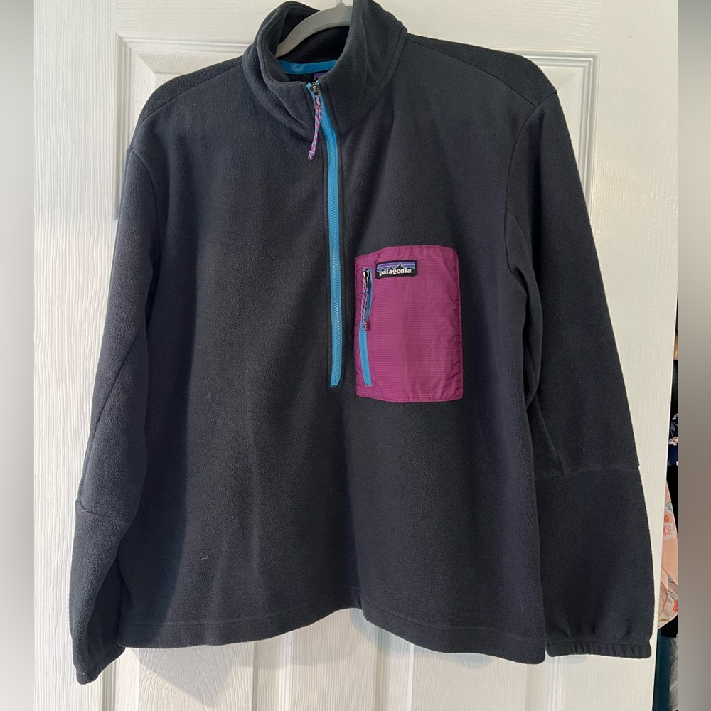 Patagonia Microdini 1/2 Zip Pullover - Womens Large